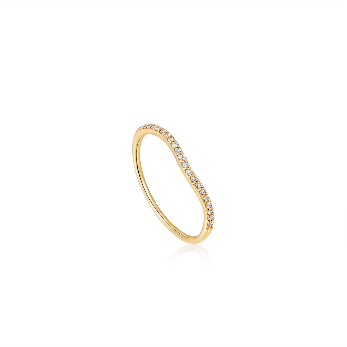 ania haie 14kt Gold Magma Diamond Ring